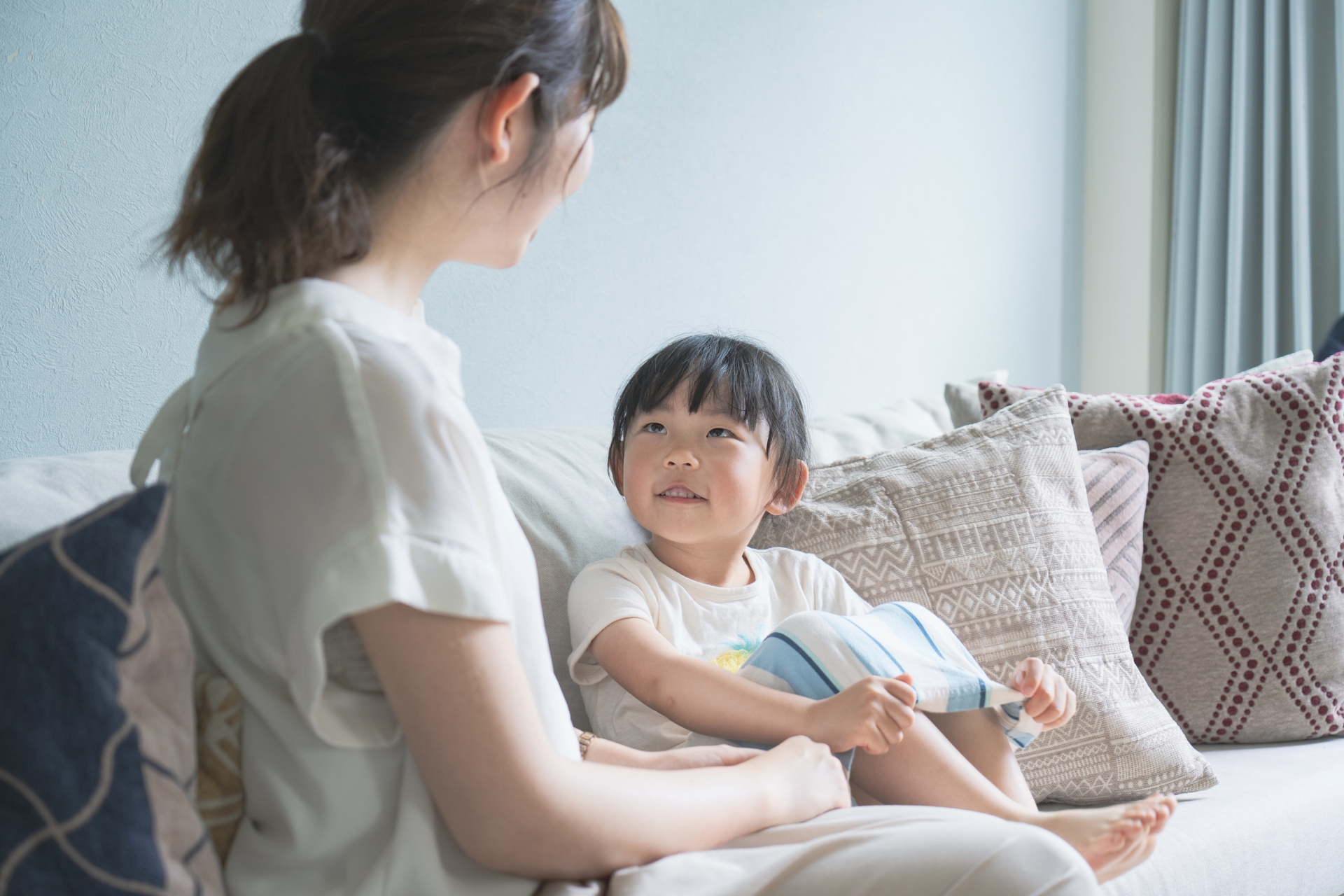 子供と保護者の様子